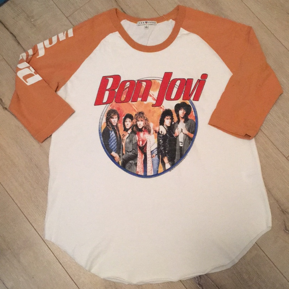 Junk Food clothing BON JOVI T-SHIRT - Picture 5 of 5